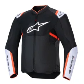 Jaqueta Alpinestars T Sps Air V2 Ventilada Preta Branca Vermelha