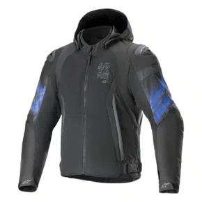 Jaqueta Alpinestars Zaca Air Venom WP Preto Azul