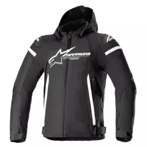Jaqueta Alpinestars Zaca Wp Preto Branco