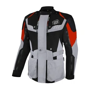 Jaqueta Asw Pangea Preto Cinza Vermelho