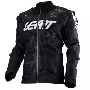 Jaqueta Leatt Moto 4.5 X Flow Preta Branca