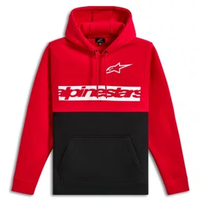 Jaqueta Moletom Alpinestars Parallel Vermelho Preto