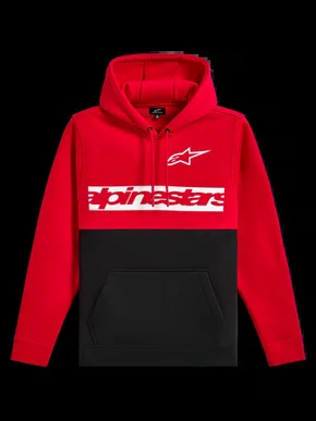 Jaqueta Moletom Alpinestars Parallel Vermelho Preto