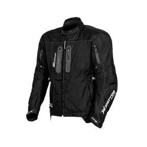 Jaqueta Moto Touring Mattos Racing Optimus Preta