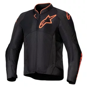 Jaqueta Motociclista Alpinestars Viper Air V4 Preta Vermelha