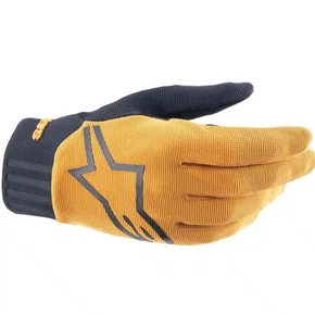 Luva Alpinestars A Dura Amarelo Gold