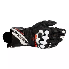 Luva Alpinestars GP Plus R V3 Preta Branca