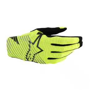 Luva Alpinestars Radar Pro 25 Amarelo Fluo