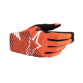 Luva Alpinestars Radar Pro 25 Laranja Hot