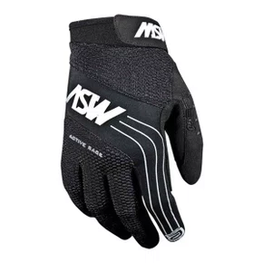 Luva Ciclismo Bike Asw Active Preta Branca