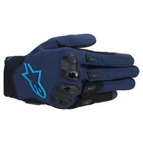Luva Motociclista Alpinestars SP X 3 Azul Escura Azul