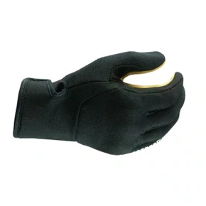 Luva Motociclista Urbana ASW 365 Preta Branca Marrom