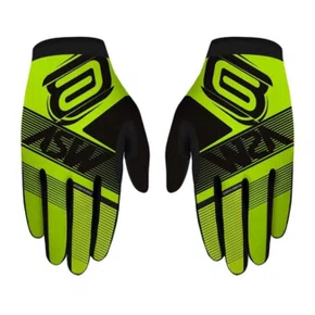 Luva Motocross Asw Race Edge Amarelo Fluo Preta