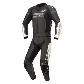 Macacão Alpinestars GP Force Chaser 2PC Preto Branco
