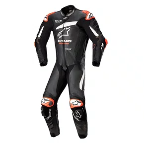 Macacão Alpinestars Gp Plus V4 1Pc Preto Branco