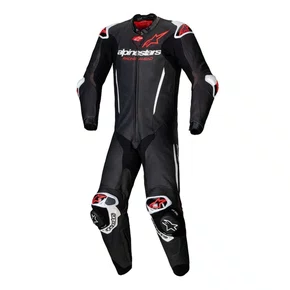 Macacão Alpinestars GP R7 Preto Vermelho Branco 1 Pç