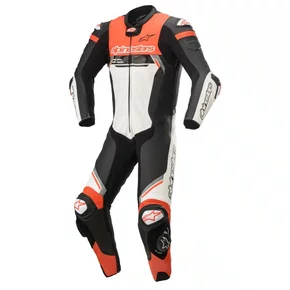 Macacão Alpinestars Missile V2 Ignition Preto Branco Verm