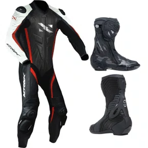 Macacão Norisk Ss Cin Pre Lar 1pc E Bota Tcx Rt Race Pro Air