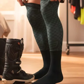 Meião Meia Asw Brace 2.0 Route Motocross Enduro Trilha