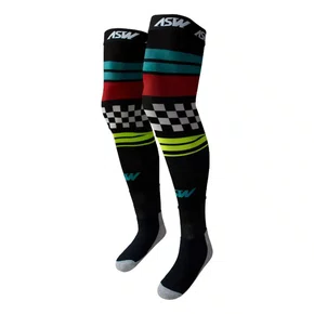 Meião Meia Asw Brace Checker Motocross Enduro Trilha
