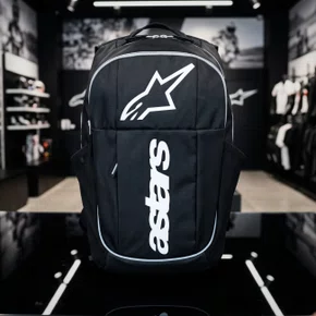 Mochila Alpinestars GFX Boss Backpack Preta Branca