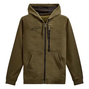 Moletom Alpinestars Asym Hoodie Verde Militar Com Capuz