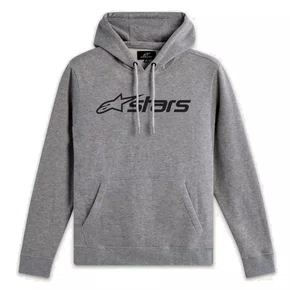 Moletom Alpinestars Blaze V3 Hoodie Cinza Claro Preto