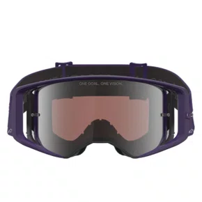 Oculos Motocross Alpinestars Hunta96 XXV Roxo Branco Lente Espelhada