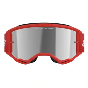 Oculos Motocross Alpinestars Vision 3 Wordmark Vermelho Espe