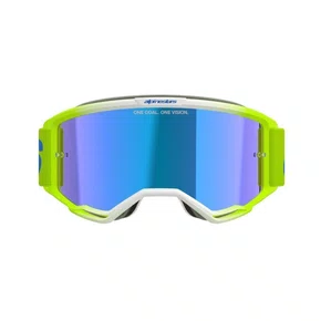 Oculos Motocross Alpinestars Vision 5 Blaze Lente Azul