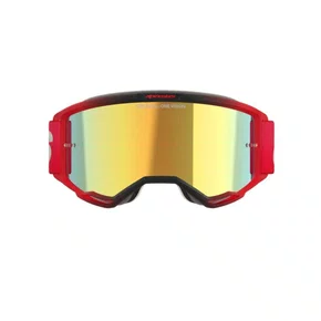 Oculos Motocross Alpinestars Vision 5 Blaze Lente Vermelha