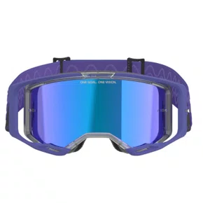 Oculos Motocross Alpinestars Vision 8 Corp Roxo Lente Azul