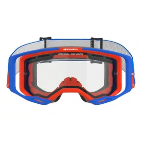 Oculos Motocross Alpinestars Vision 8 Wordmark Azul