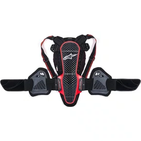 Protetor De Coluna Alpinestars Nucleon Kr 3 Preto Vermelho