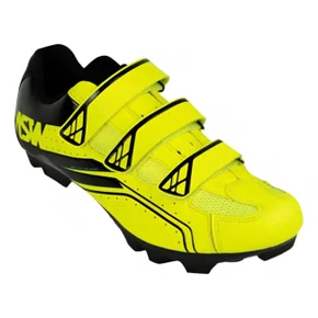 Sapatilha Ciclismo Bike Asw Fury Amarelo Fluor