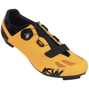 Sapatilha Ciclismo Bike Asw Ruby Road Laranja