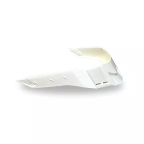 Spoiler Capacete Racer1 Rc1 Branco Octane