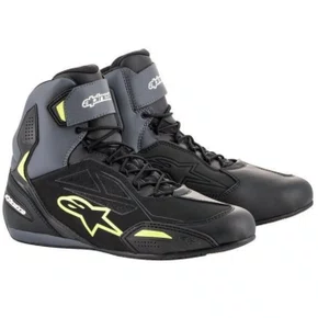 Tênis Alpinestars Faster 3 Drystar Preto Cinza Amarelo Fluor