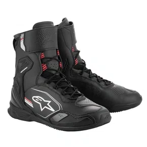 Tenis Alpinestars Superfaster Preto Cinza Vermelho Brilhante