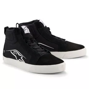 Tênis Pilotagem Alpinestars Ride 63 Canvas Preto Branco