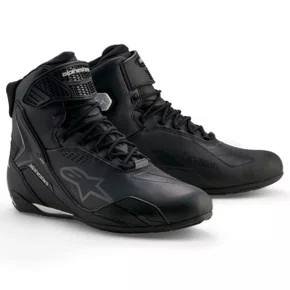 Tênis Pilotagem Alpinestars Stella Faster 4 Drystar Preto Prata