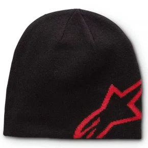 Touca De Lã Alpinestars Corp Shift Preta Vermelha