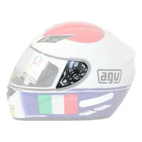 Viseira Capacete Agv K3 K4 Cristal Com Kit Reparo Polivisor