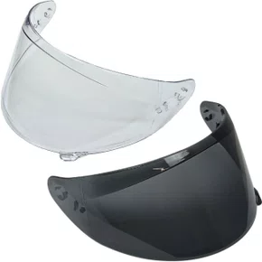 Viseira Capacete ASX V18B Segment Cristal Mais Fumê Polivisor
