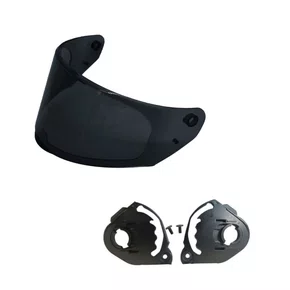 Viseira Capacete Fumê Ls2 Ff320 Ff353 Ff800 Mais Kit Reparo