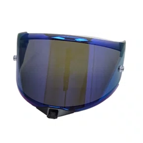 Viseira Capacete Kyt Tt Revo Azul Iridium Original