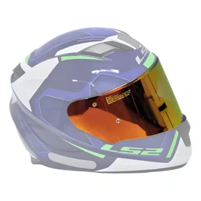 Viseira Capacete Ls2 Ff320 Ff353 Ff800 Revo Vermelha Dia E Noite