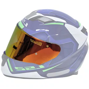 Viseira Capacete Ls2 Ff320 Ff353 Ff800 Revo Vermelha