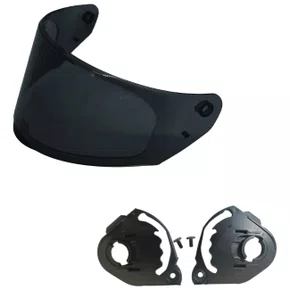 Viseira Capacete Ls2 Ff320 Ff353 Fumê Polivisor Mais Reparo