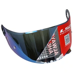 Viseira Capacete Ls2 Ff358 Azul Iridium Original
